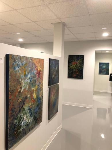 'Under Siege' exhibit at the BASEcamp Gallery, Beaufort, SC Spring 2019